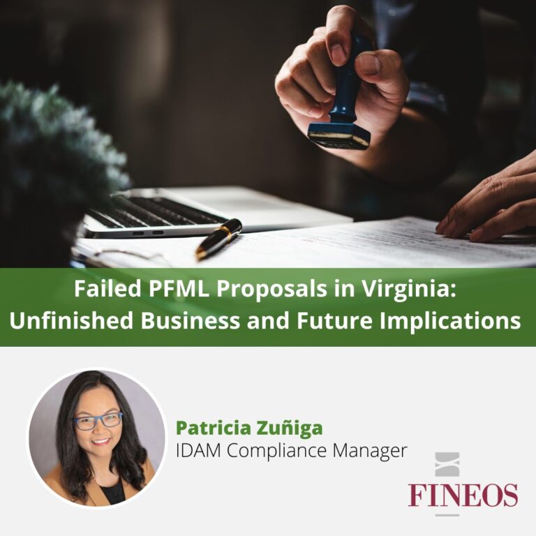 Failed PFML Proposals in Virginia: Unfinished Business and Future Implications