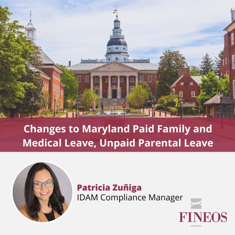 Changes to Maryland Paid Family and Medical Leave, Unpaid Parental Leave
